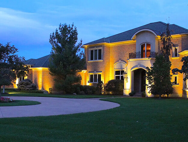 tailored exterior outdoor lighting design near me